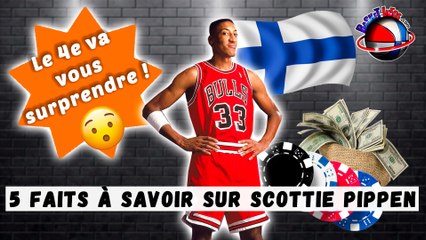 5 choses que vous ne saviez pas (ou pas) sur Scottie Pippen