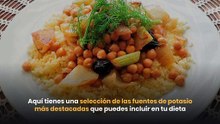 8 alimentos ricos en POTASIO 