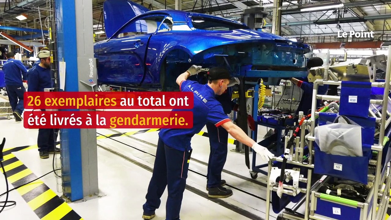 Meuse : première sortie de route pour la nouvelle Alpine de la gendarmerie