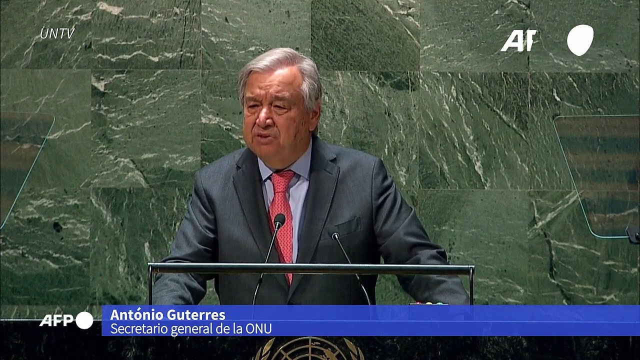 La humanidad está a un "error de cálculo de la aniquilación nuclear", según el jefe de la ONU