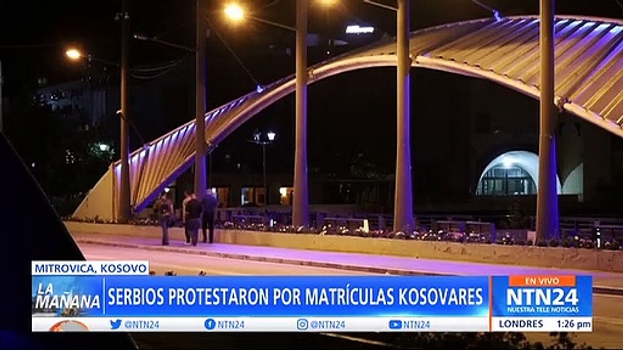 Crece la tensión entre Kosovo y Serbia por bloqueos de los pasos fronterizos