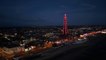 Blackpool Tower honours England's Euro final heroes