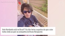 Xolo, é você? Foto de festa de Bruna Marquezine repercute na web e fãs apontam: 'Ele tá real no Brasil'