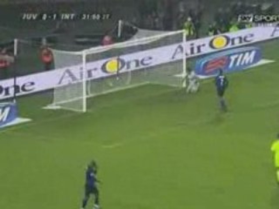 Juventus-Inter 1-1 (Gol di Mauro Camoranesi - RadioRai)