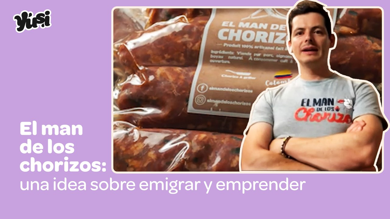 El man de los chorizos, historia de emprendimiento gastronómico