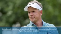 Breaking News - Luke Donald named Ryder Cup captain