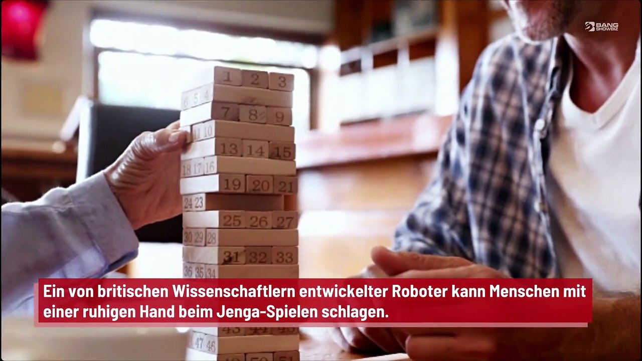 Roboter kann Menschen beim Jenga schlagen