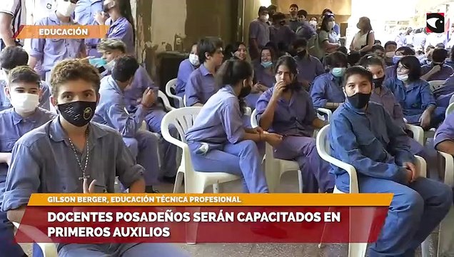 Docentes posadeños serán capacitados en primeros auxilios