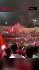 Libya'da Kutlamalar Sırasında Tribün Çöktü! - Türkiye Gazetesi