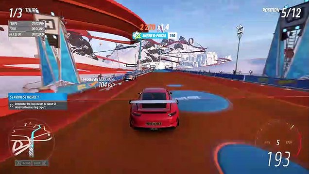 Forza Horizon 5 circuit périeux des champs de neige