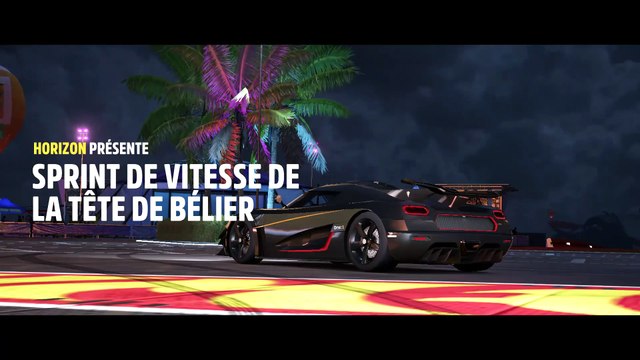 Forza Horizon 5 sprint de vitesse de la tête de bélier
