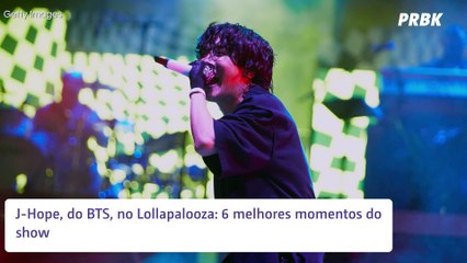 J-Hope, do BTS, no Lollapalooza: 6 melhores momentos do show