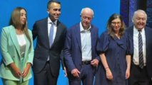 Di Maio presenta con Tabacci Impegno Civico: un'ape nel simbolo