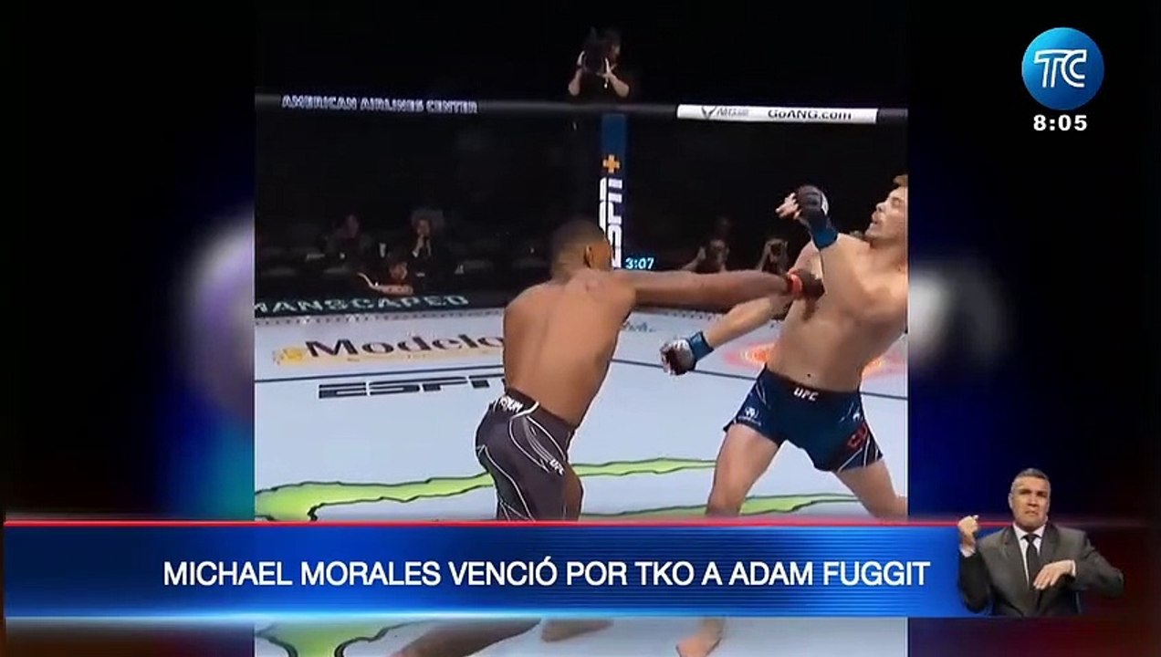 Michael Morales derrota a Adam Fugitt y mantiene su invicto