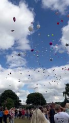 Worksop Guardian: Kieta Mullen balloon release