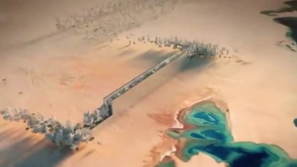 TheLin, la ville égologique étendue sur 170 km en Arabie Saoudite