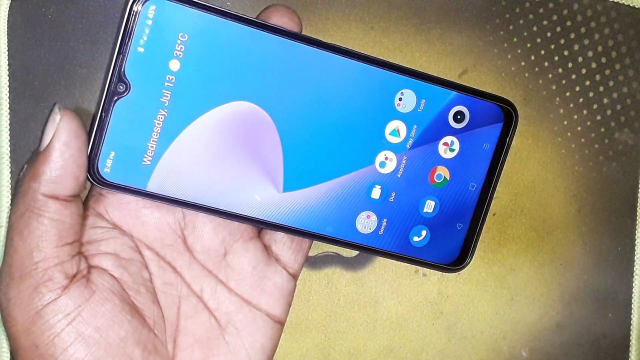 realme narzo 50a prime fingerprint lock setting