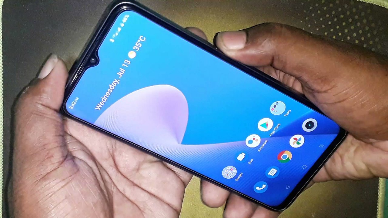 realme narzo 50a prime screen lock setting