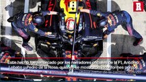 Narradores oficiales de F1 criticaron cobertura 'especial' a Checo Pérez