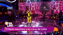 Chiquis Rivera reacciona ante las caras de Lolita Cortés