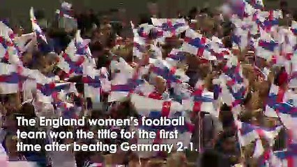 Royal Family join celebrations after historic Euros win