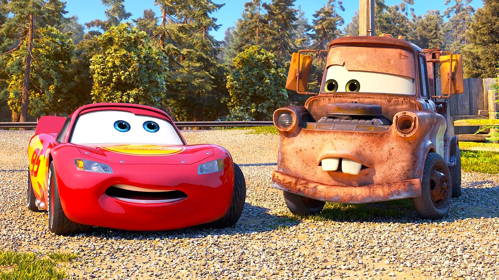 Meer Ellende geur Lightning McQueen and Mater are Back in Disney+'s Cars on the Road - video  Dailymotion