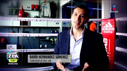 Así le fue a Marlene Stahl en la clase de box