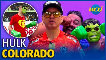 'Chapolin Colorado' invade Alterosa Esporte ao vivo