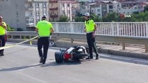 Son dakika haber | Samsun'da üst geçitte kamyon ile çarpışan elektrikli bisiklet sürücüsü hayatını kaybetti
