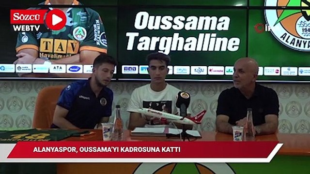 Alanyaspor, Oussama Targhalline'yi kiralık olarak kadrosuna kattı