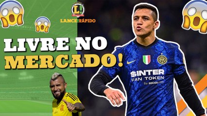 LANCE! Rápido: Alexis Sánchez livre no mercado, Chelsea quer De Jong e Newcastle de olho em craque!