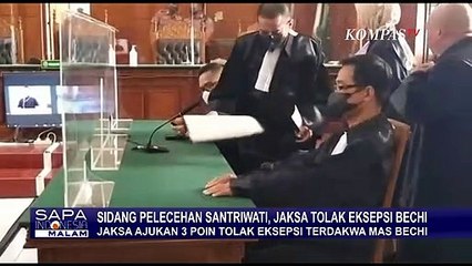 Jaksa Tolak Permintaan Eksepsi Pihak Bechi di Sidang Pelecehan Santriwati