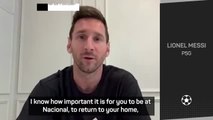 Messi sends Suarez heartfelt good luck message