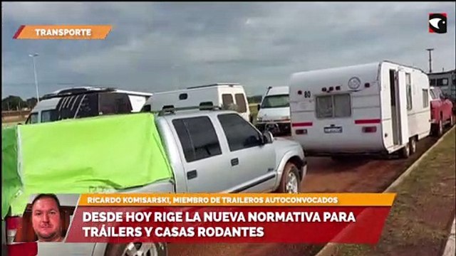 Desde hoy rige la nueva normativa para tráilers y casas rodantes