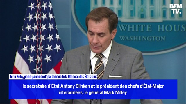 Ukraine: Washington va envoyer de nouvelles armes pour une valeur de 550 millions de dollars