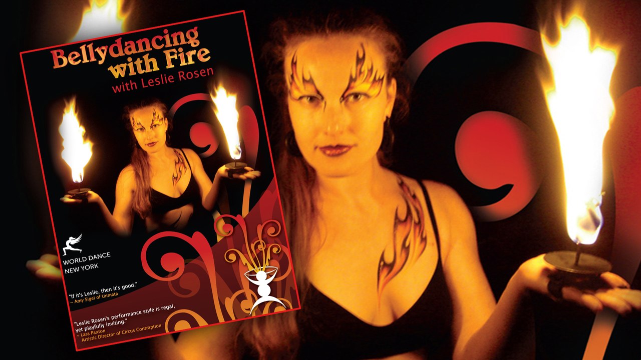"Bellydancing with Fire" Fire Dance instant vid...
