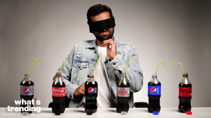 We Tried Tasting Coke Versus Pepsi Blindfolded