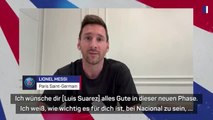 Messi wünscht Freund Suarez per Video alles Gute