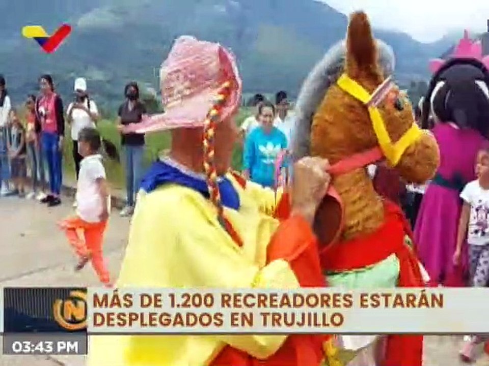 Plan Vacacional Comunitario y Juvenil despliega 1.200 recreadores en el estado Trujillo