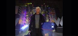 Ric Flair Strips Down to His Boxers and Handcuffs himself to the ring ropes: WCW Nitro, December 28, 1998