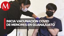 Anuncian vacunación contra covid-19 para menores 12 a 14 años en Guanajuato