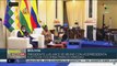 teleSUR Noticias 15:30 01-08: Presidente de Bolivia Luis Arce recibió a Francia Márquez