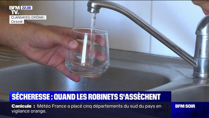 Sécheresse: une commune de la Drôme privée d'eau pendant 24h