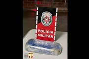 Casal é preso na região de Patos com um quilo de pasta base de cocaína avaliado em R$ 120 mil