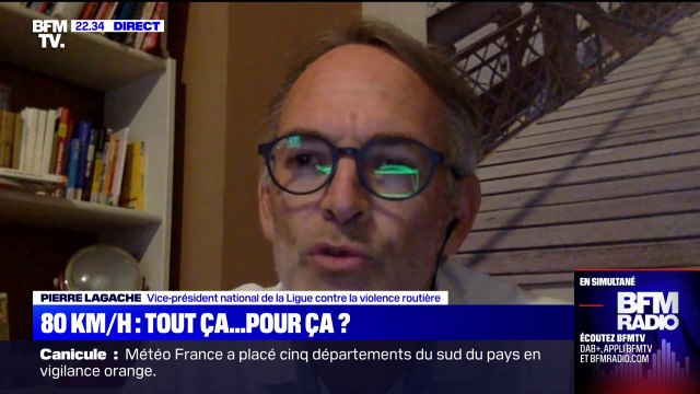 Retour aux 90km/h dans 42 départements: le vice-président de la Ligue contre la violence routière se dit très inquiet
