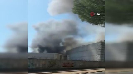 Son dakika haberi! İtalya'daki dünyaca ünlü film stüdyosu Cinecitta'da yangın