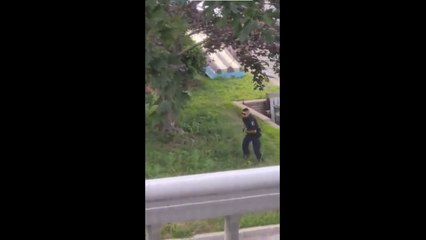 Opération policière sur la rue Turenne à Châteauguay