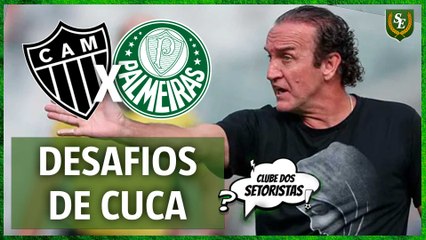 Atlético x Palmeiras: Cuca de olho na Libertadores