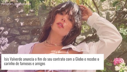 Acabou! Isis Valverde é afastada da Globo após 17 anos na emissora e faz anúncio em carta aberta
