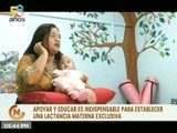 Importancia de una lactancia materna saludable para el cuidado del bebé